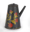 Pennsylvania tole coffee pot 19th c