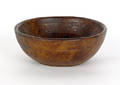 Small New England burl bowl early 19th c