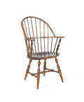 Two sackback Windsor chairs