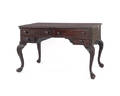 Chippendale style mahogany desk