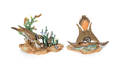 Pair Boehm Killdeer bird figures