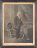 Engraving of James Buchanan by Buttre