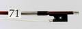 French Silver Mounted Violin Bow Victor Fetique