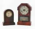 Seth Thomas mantle clock together with another clock