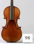 French Inlaid Violin possibly Derazey Workshop