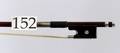 French Silver Mounted Violin Bow J B Vuillaume