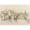 John Taylor Arms American 18871953 Le Pont Notre Dame Mende