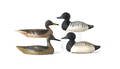 Pair of pintail duck decoys