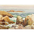 Robert Ford Gagen Canadian 18471926 The Rocky Coastline