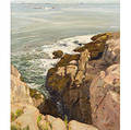 American School 20th Century The Rocky Coastline Marblehead