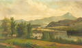 Samuel W Griggs American 18271898 Distant Mountains