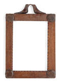 Folk art chip carved frame
