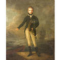 Attributed to Samuel Nelson Abbott British 18741953 Portrait of Lord Nelson