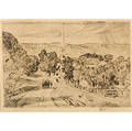 Frederick Childe Hassam American 18591935 A Vermont Village