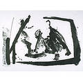 Robert Motherwell American b 1915 La Guerra I