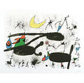 Joan Miro Spanish 18931983 Plate Seven from HOMENATAGE A JOAN PRAT