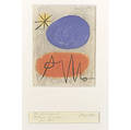Joan Miro Spanish 18931983 Plate Five from BAGATELLES VEGETALES