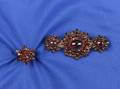 Two Garnet Jewelry Items