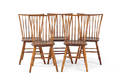 Set of five Pennsylvania rodback Windsor side chairs