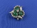 Emerald and Diamond Clasp