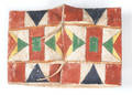 Painted parfleche carrying case