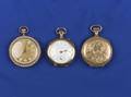 Three 14kt and 18kt Gold Pocket Watches