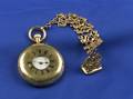 Antique 18kt Gold DemiHunting Case Pocket Watch