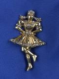 Gemset Figural Brooch