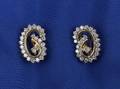 18kt Gold and Diamond Earrings