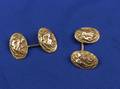 Art Nouveau 14kt Gold Cufflinks