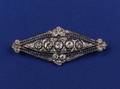 Art Deco Platinum and Diamond Pin