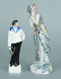 Two Russian porcelain figures