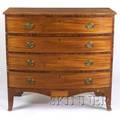 Federal Mahogany Veneer Inlaid and Birch Bureau