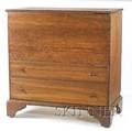 Pine and Cherry Chest over Drawers