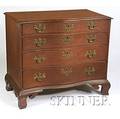 Chippendale Serpentine Mahogany Chest of Drawers