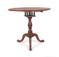 Pennsylvania Queen Anne walnut tea table ca 1780