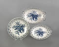 Two Worcester reticulated bowls ca 1770