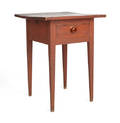 Pennsylvania painted pine and poplar onedrawer stand mid 19th c