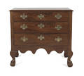 New York Chippendale mahogany chest late 18th c