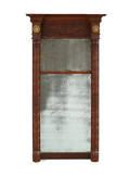 Federal mahogany mirror