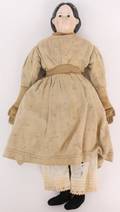 Griener Doll in Tan Linen Dress