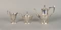 Gorham sterling silver three piece tea service