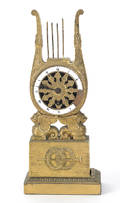 French ormolu mounted shelf clock