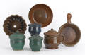 Collection of Stahl pottery redware