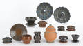 Collection of miniature Stahl redware