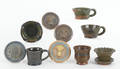 Collection of Stahl pottery redware
