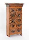 Pine spice chest