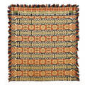 Fehr jacquard coverlet dated  1838