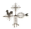 Wrought iron weathervane