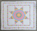 Star of Bethlehem pieced quilt